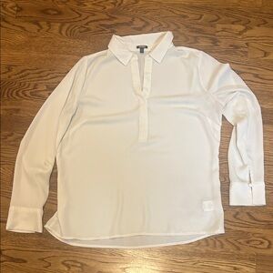 Express Cream Relaxed Portofino Shirt